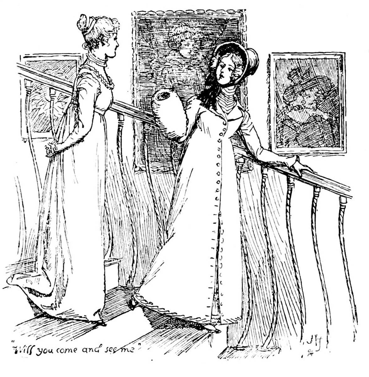 “Will you come and see me.”