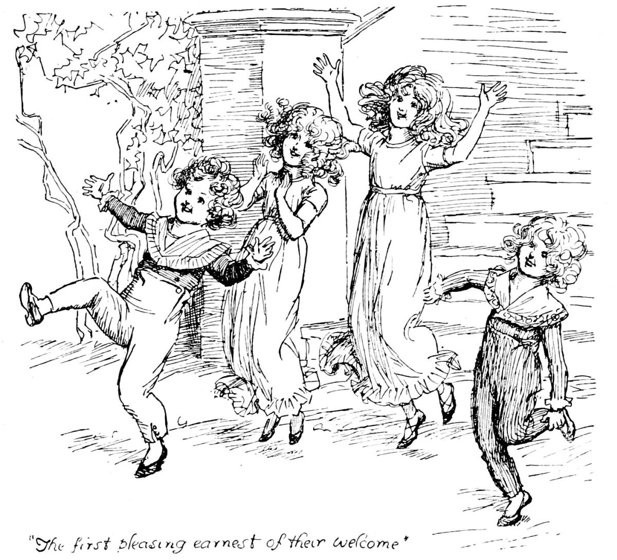 “The first pleasing earnest of their welcome.”