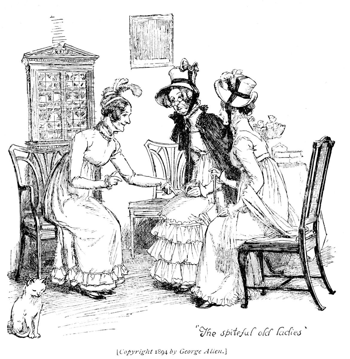 “The spiteful old ladies.”