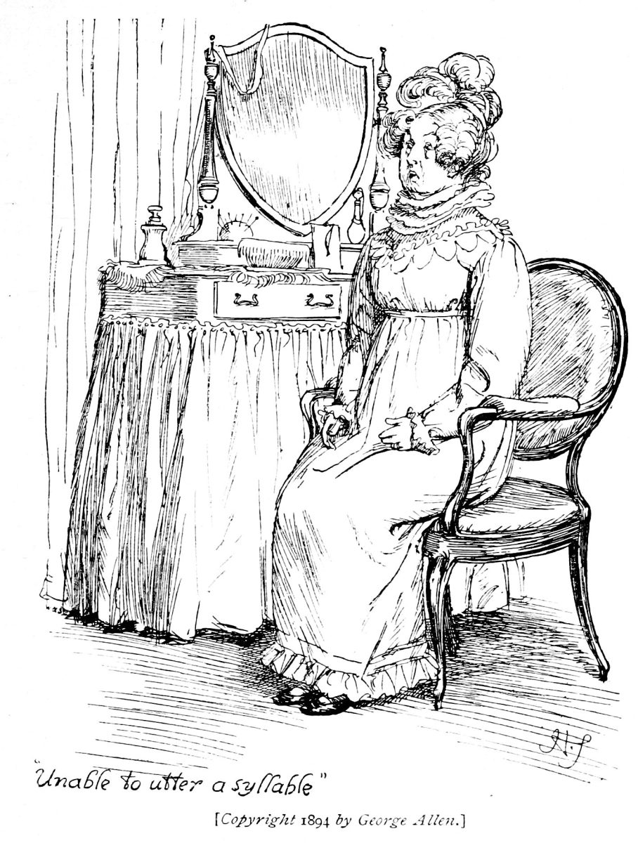 “Unable to utter a syllable.”