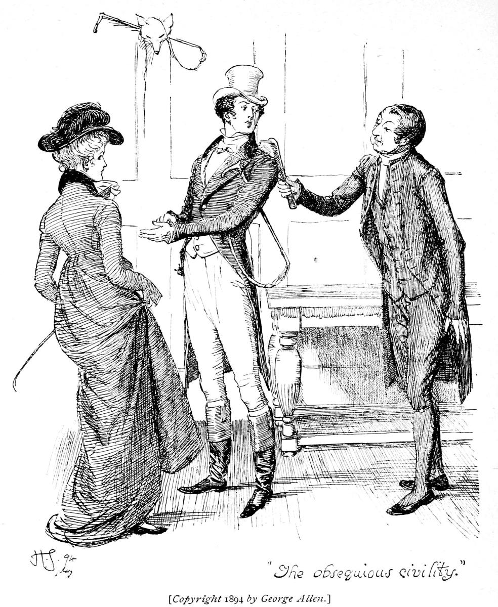 “The obsequious civility.”